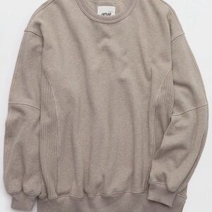 Aerie Très Chic Sweatshirt AE Crewneck